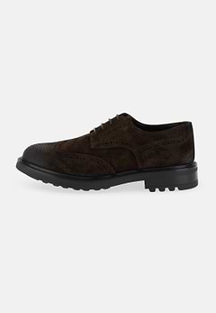 Derby Shoes in Suede Leather
