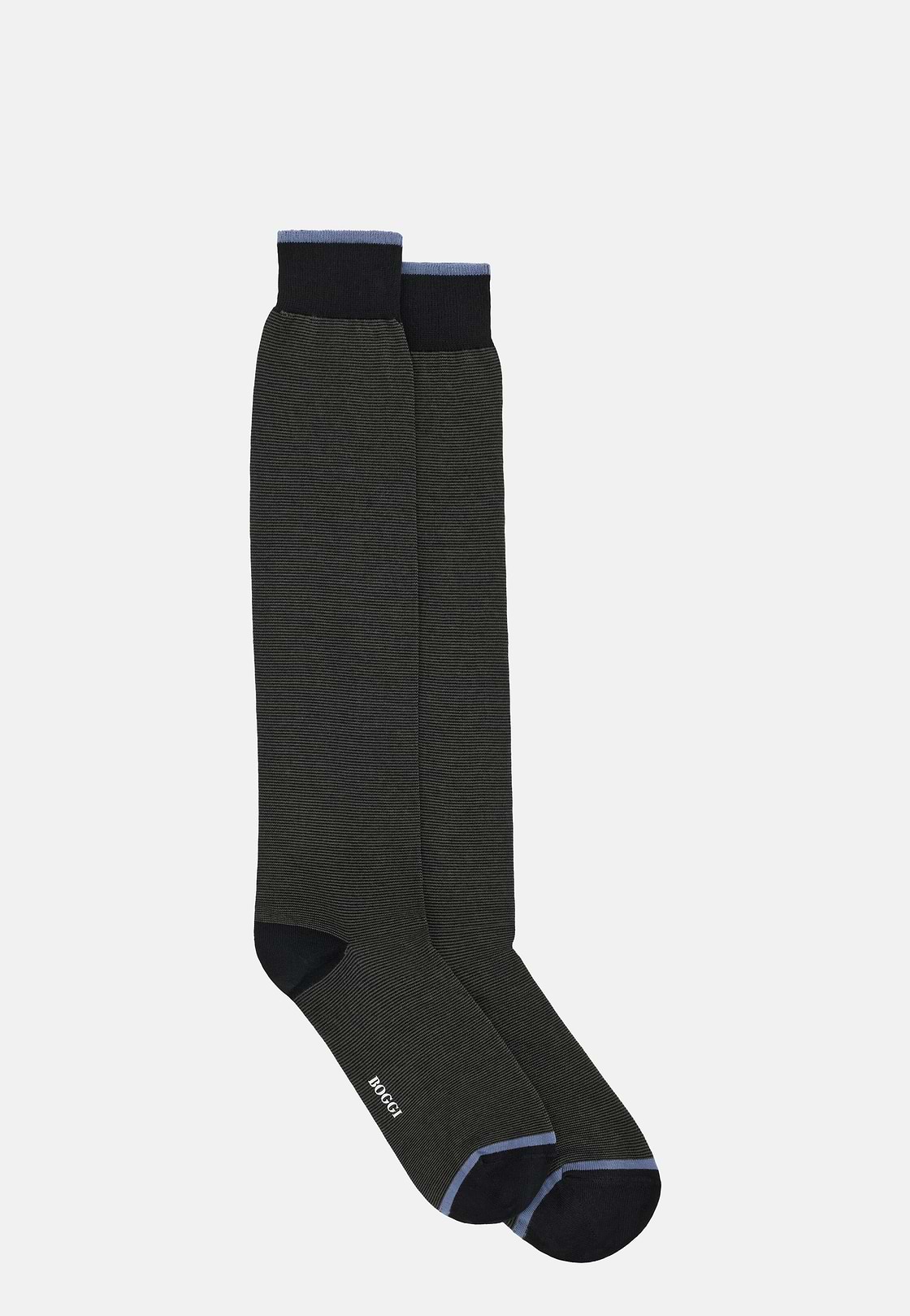 Calcetines Microrrayas, Negro, hi-res, 2