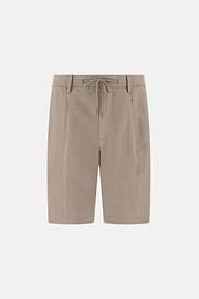 Bermuda de Lino, Taupe, thumb, 1