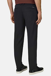 Pantalon en Tissu Technique B Tech, Noir, thumb, 5