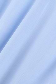 Herringbone Cotton Muslin Shirt Regular Fit, Light Blue, thumb, 5
