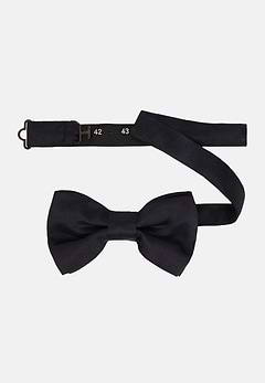 Blue Knotted Silk Bow Tie