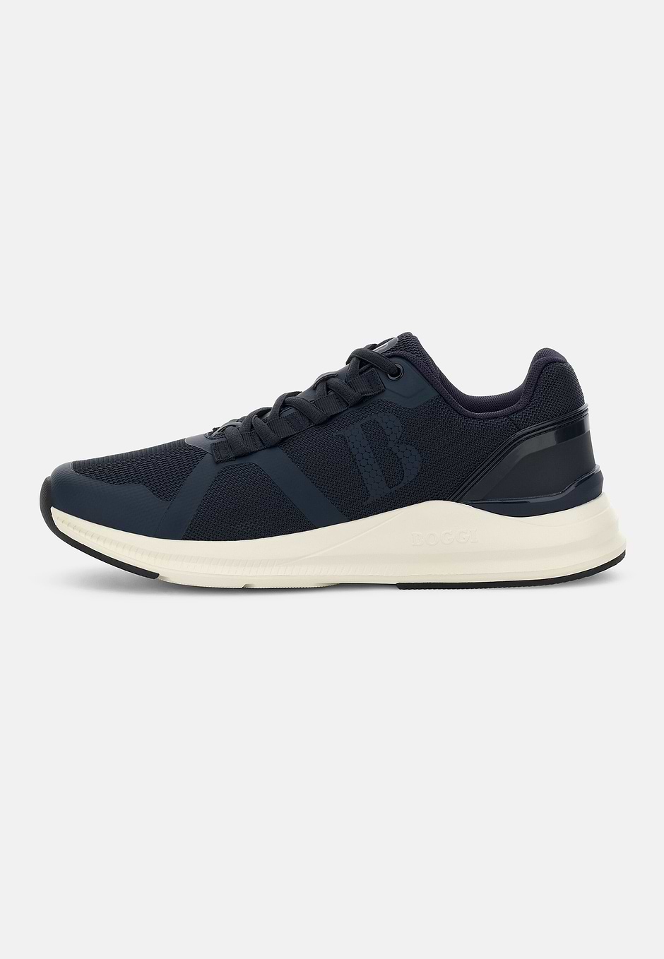 Thunder Trainers in Technical Fabric, Navy blue, hi-res