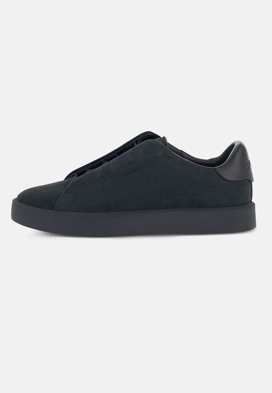 Essence Suede Trainers, Navy blue, hi-res