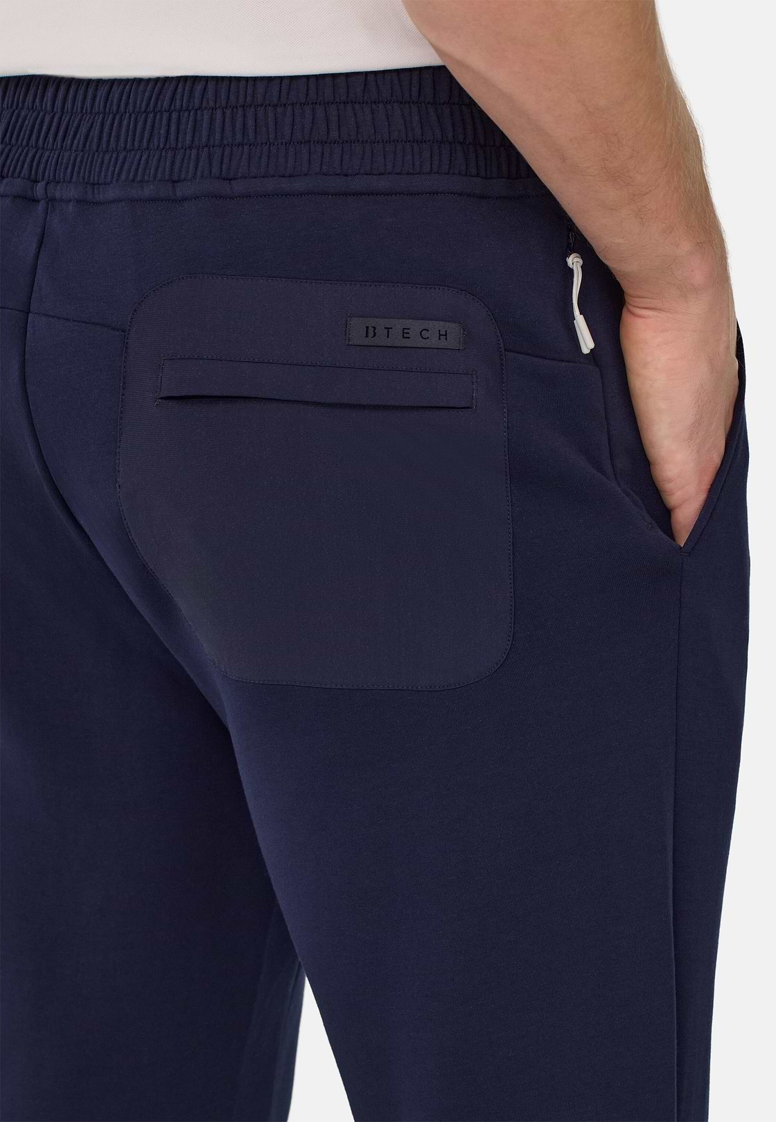 Pantalon En Coton Mélangé Scuba Léger, bleu marine, hi-res
