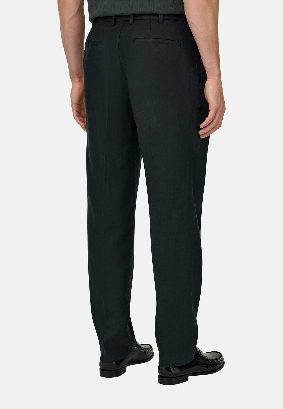 Linen Pants, Black, hi-res, 4