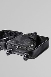Caviar Leather Trolley Suitcase, , thumb, 7