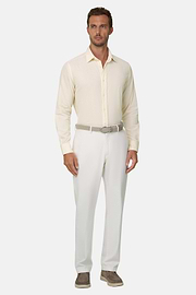 Shirt in Cotton Blend Corduroy Regular Fit, OFFWHITE, thumb, 2