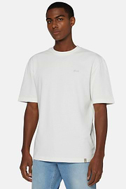 Organic Cotton Blend T-Shirt, White, hi-res