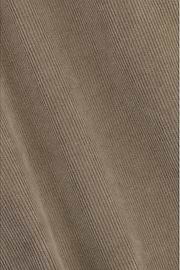 Jeans in Stretch Velvet, Mud, thumb, 4