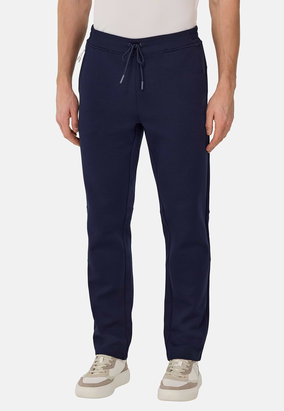 Pantalon En Coton Mélangé Scuba Léger, bleu marine, hi-res