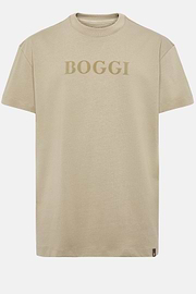 Camiseta de algodón, Taupe, hi-res