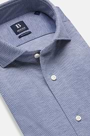 Camisa Polo de Piqué, Azul, hi-res