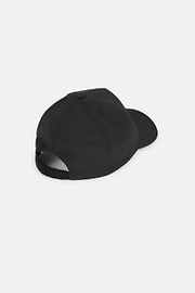 Gorra Con Visera De Tejido Técnico, Negro, hi-res