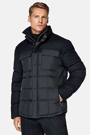 【 大感謝セール】 Men's Milano Boggi | Jacket Bomber Tech Feather and Flannel Flyn その他