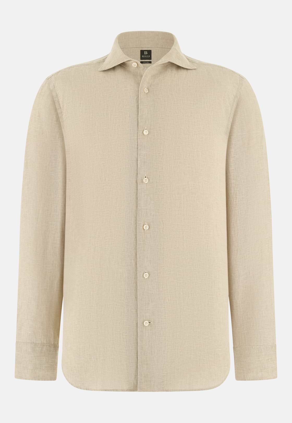 Hemd Aus Leinen Regular Fit, Sand, hi-res, 6