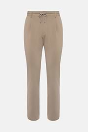 B-Tech Stretch Nylon Trousers, Mud, hi-res