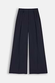 Double-Breasted Pinstripe Wool Suit, , thumb, 4