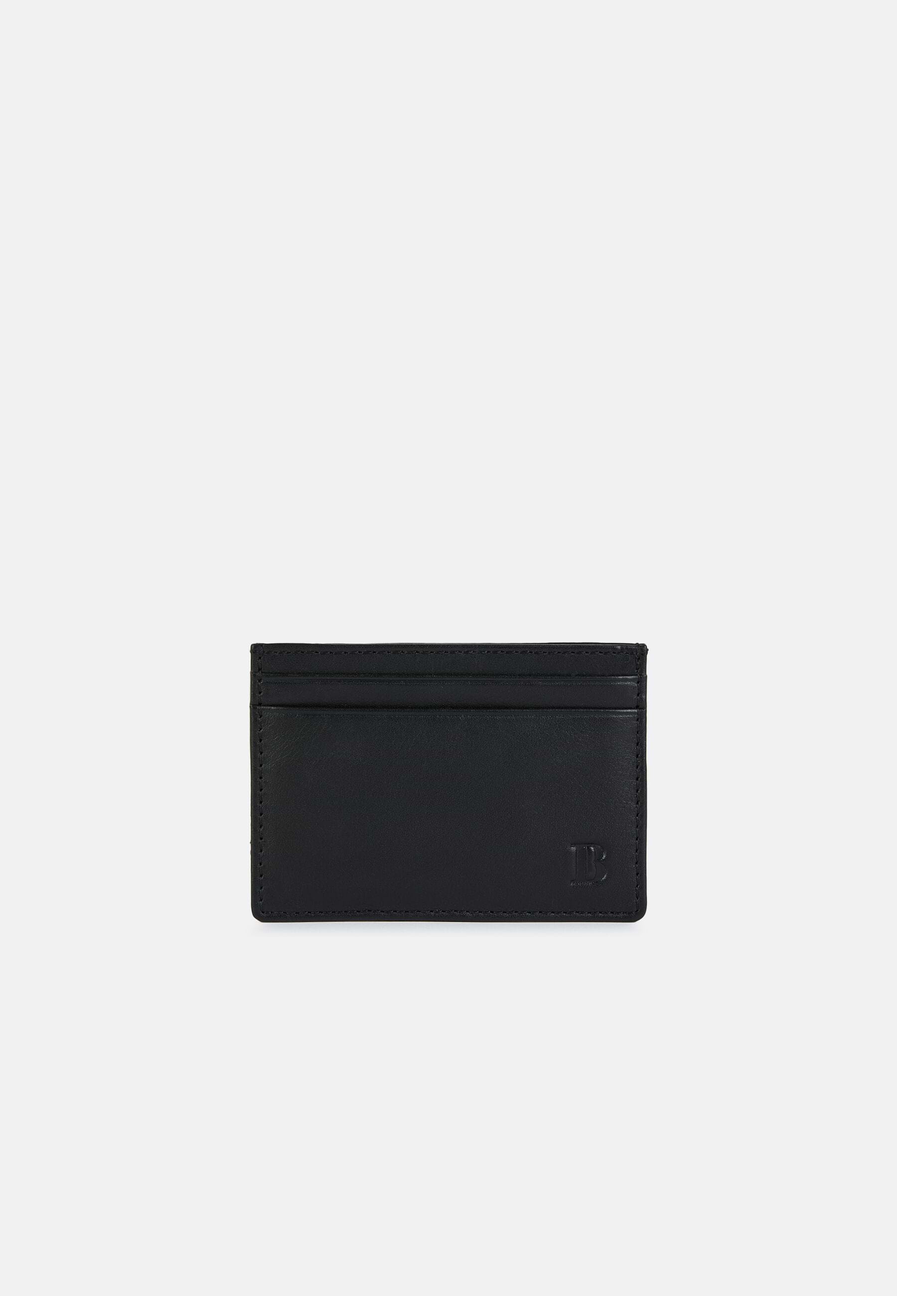 Men s Leather Credit Card Holder Boggi Milano