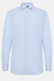 Checjk Windsor Collar Shirt Regular Fit, Light Blue, hi-res