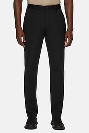 Pantalon En Nylon Extensible B Tech, Noir, hi-res