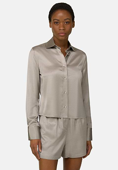 Hemd Aus Satin Regular Fit
