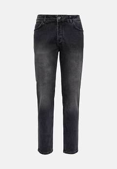 Vaquero De Denim Elástico Negro