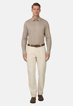 Polo Camicia In Jersey Giapponese Regular Fit