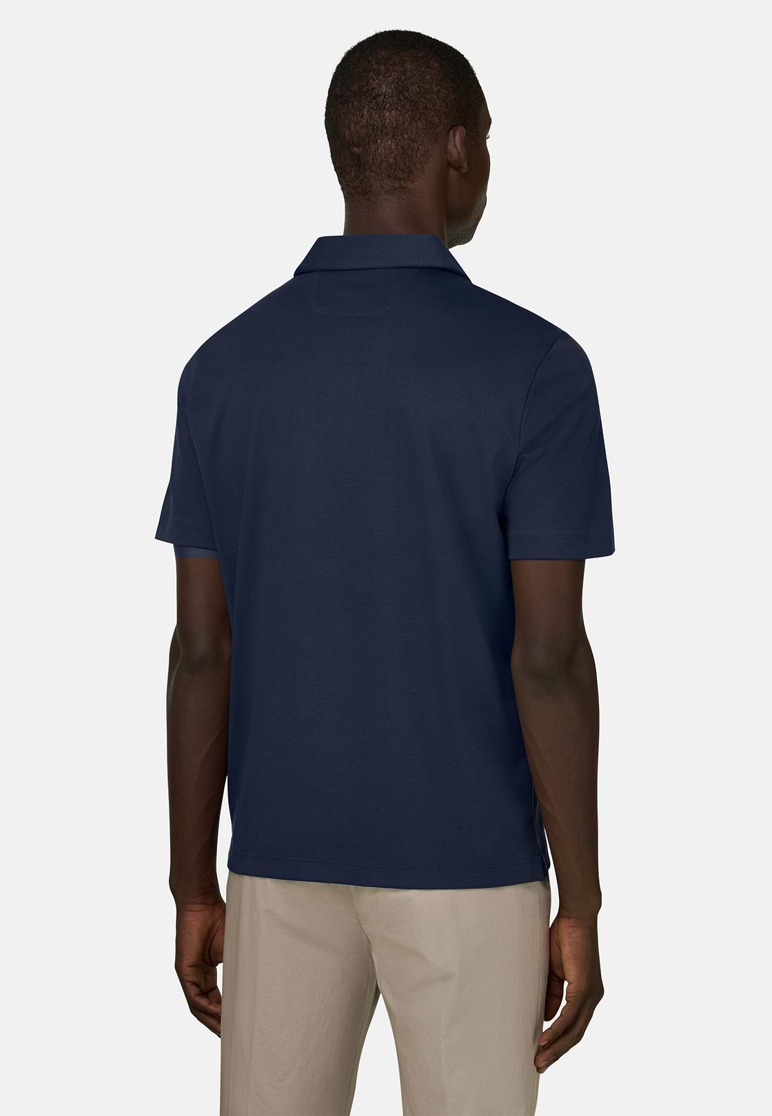 Polo En Interlock, bleu marine, hi-res, 3