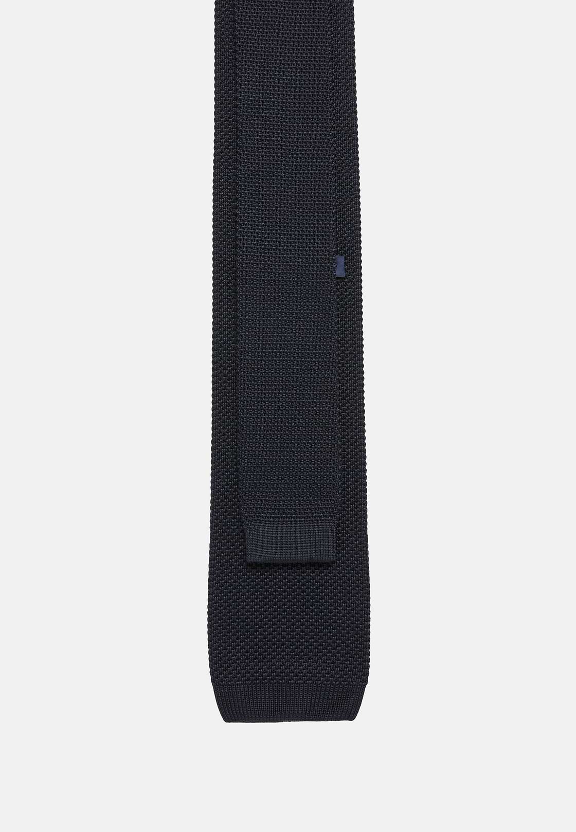 Cravatta In Maglia, Blu, hi-res