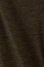 Structured Blazer in Cotton Blend, Brown, thumb, 5