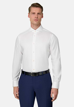 Hemd Aus Elastischer Baumwolle Und Nylon Slim