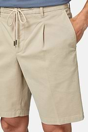 Bermuda Summer Aus Baumwollstretch, Beige, hi-res