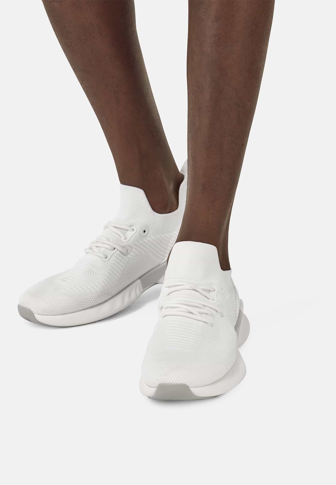 Technical Fabric Willow Trainers, White, hi-res