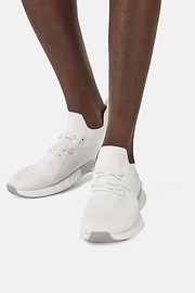 Technical Fabric Willow Trainers, White, hi-res