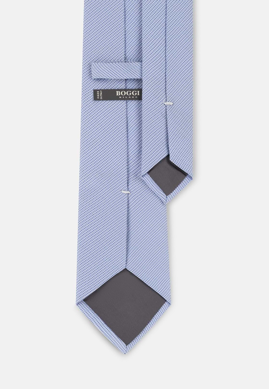 Formal Tie Jacquard Structured Silk, Light Blue, hi-res, 3