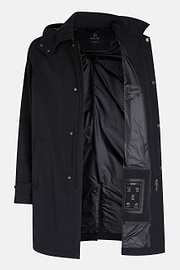 B Travel Technical Nylon Raincoat, Navy blue, hi-res