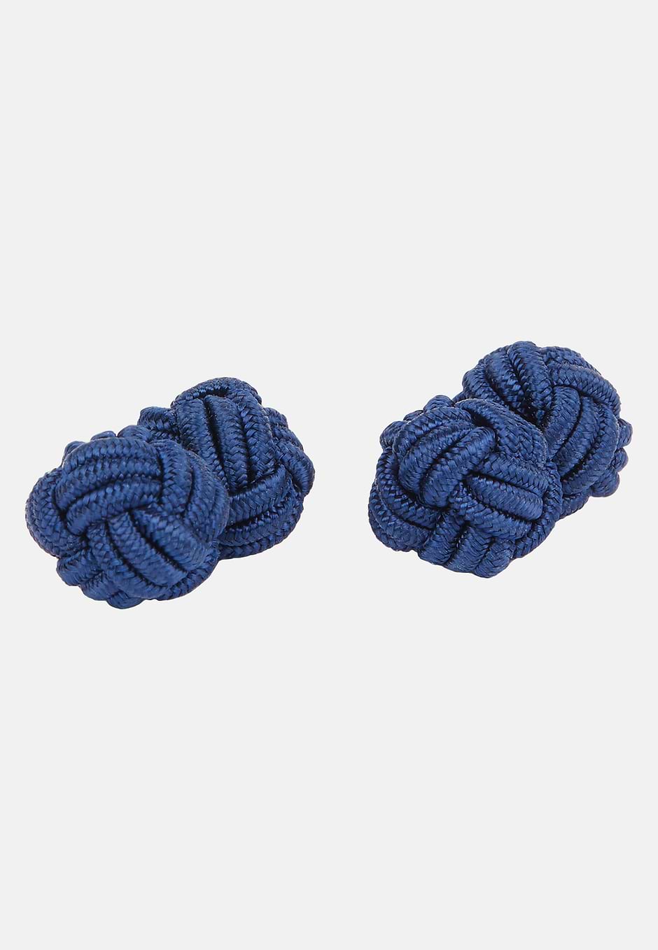 Boutons de manchette nœud, Bleu, hi-res
