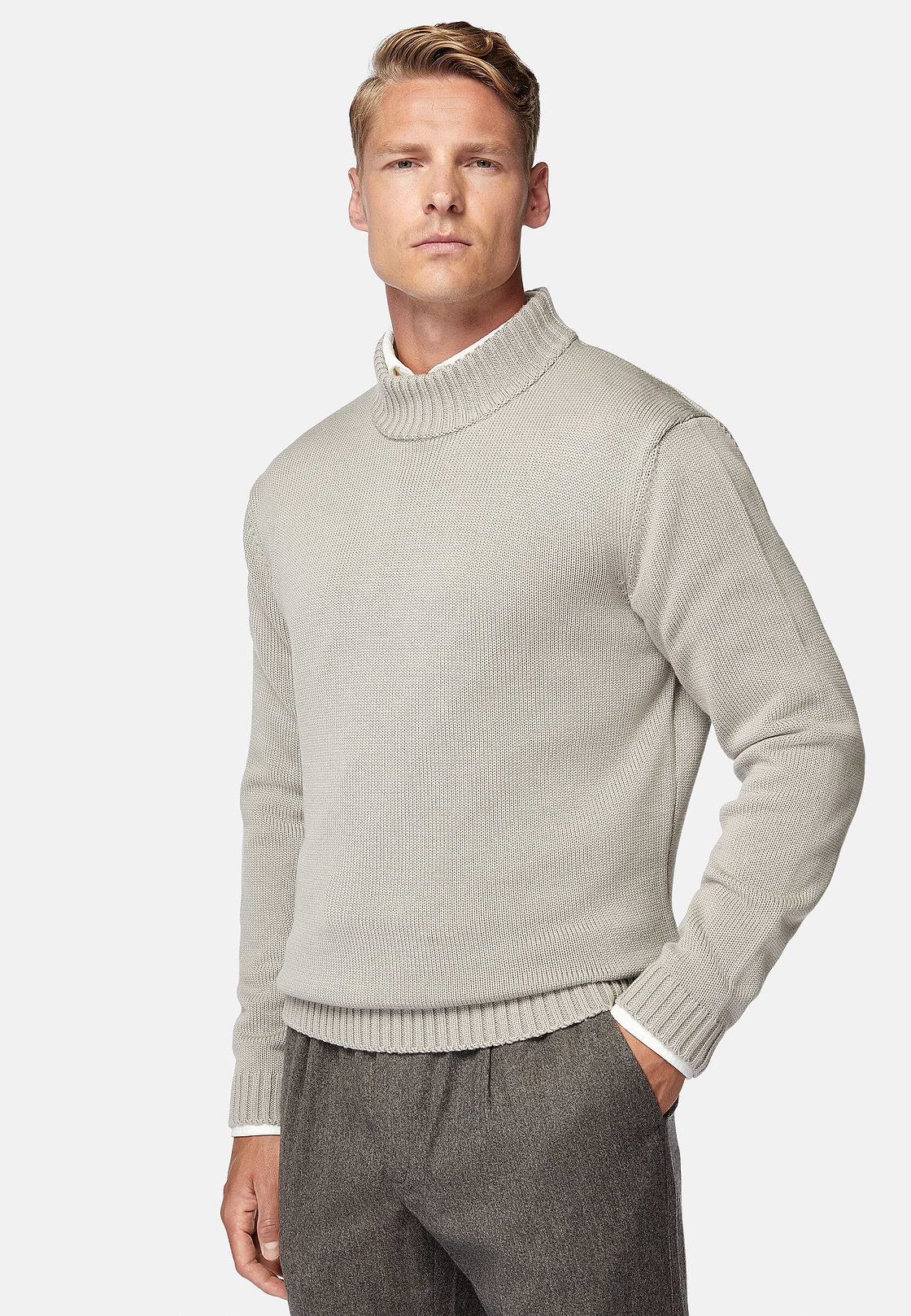 Jersey Cuello Perkins Arena De Lana Merina, Arena, hi-res
