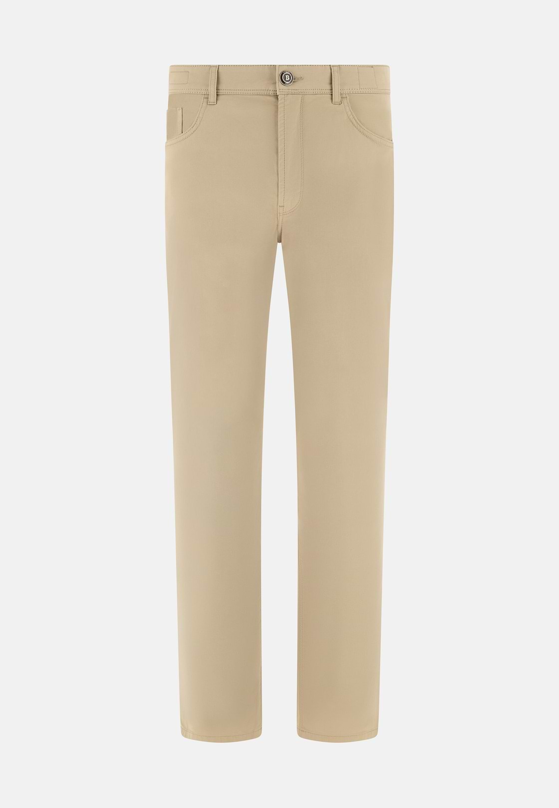 Jean En Coton Tencel, Beige, hi-res, 5
