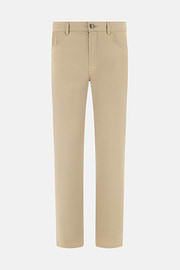 Jean En Coton Tencel, Beige, thumb, 5