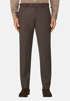 Trousers in Stretch Flannel