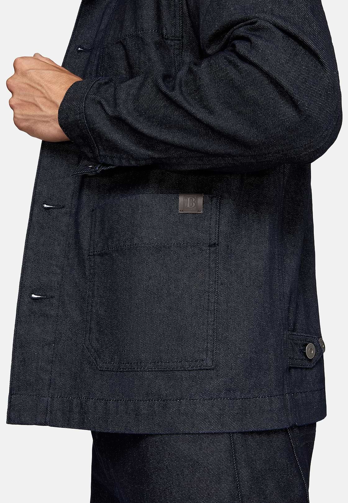 Work Shirt Jacket in Denim, , hi-res