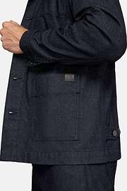 Work Shirt Jacket in Denim, , hi-res