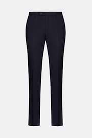 Hose Aus Leinen B Aria, Navy blau, hi-res