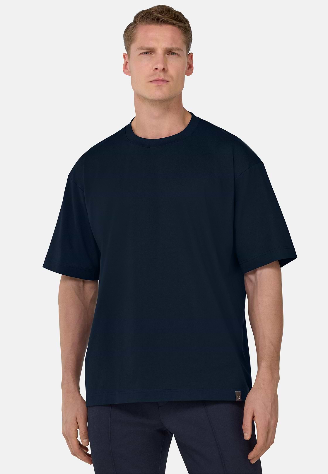 T-shirt En Jersey Performant S.Cafè®, bleu marine, hi-res