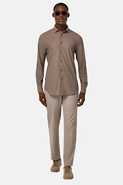 B-Tech Stretch Nylon Trousers | Boggi