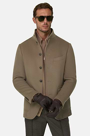 Peacoat in Wool, CAML, thumb, 1