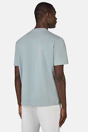 T-shirt En Coton Supima Extensible, Vert Clair, hi-res