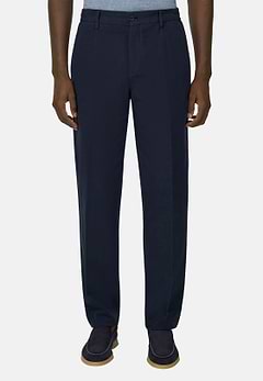 Pantaloni In Cotone Lino